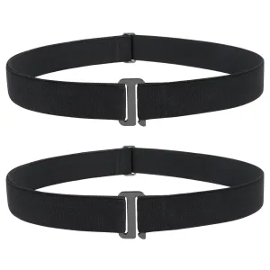 Flat Buckle Invisible Elastic Stretch Belt for Men Great Gift for Father