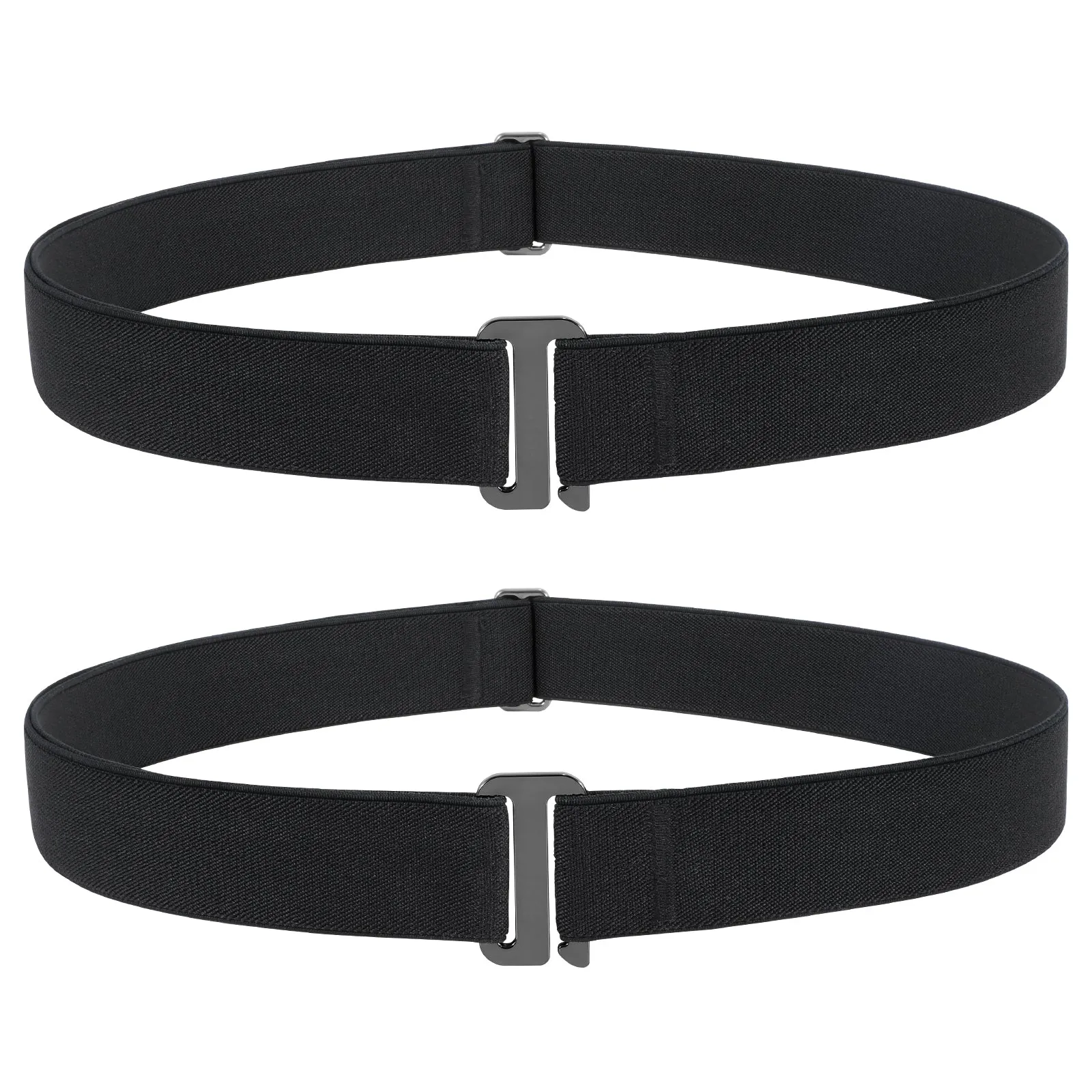 Flat Buckle Invisible Elastic Stretch Belt for Men Great Gift for Father