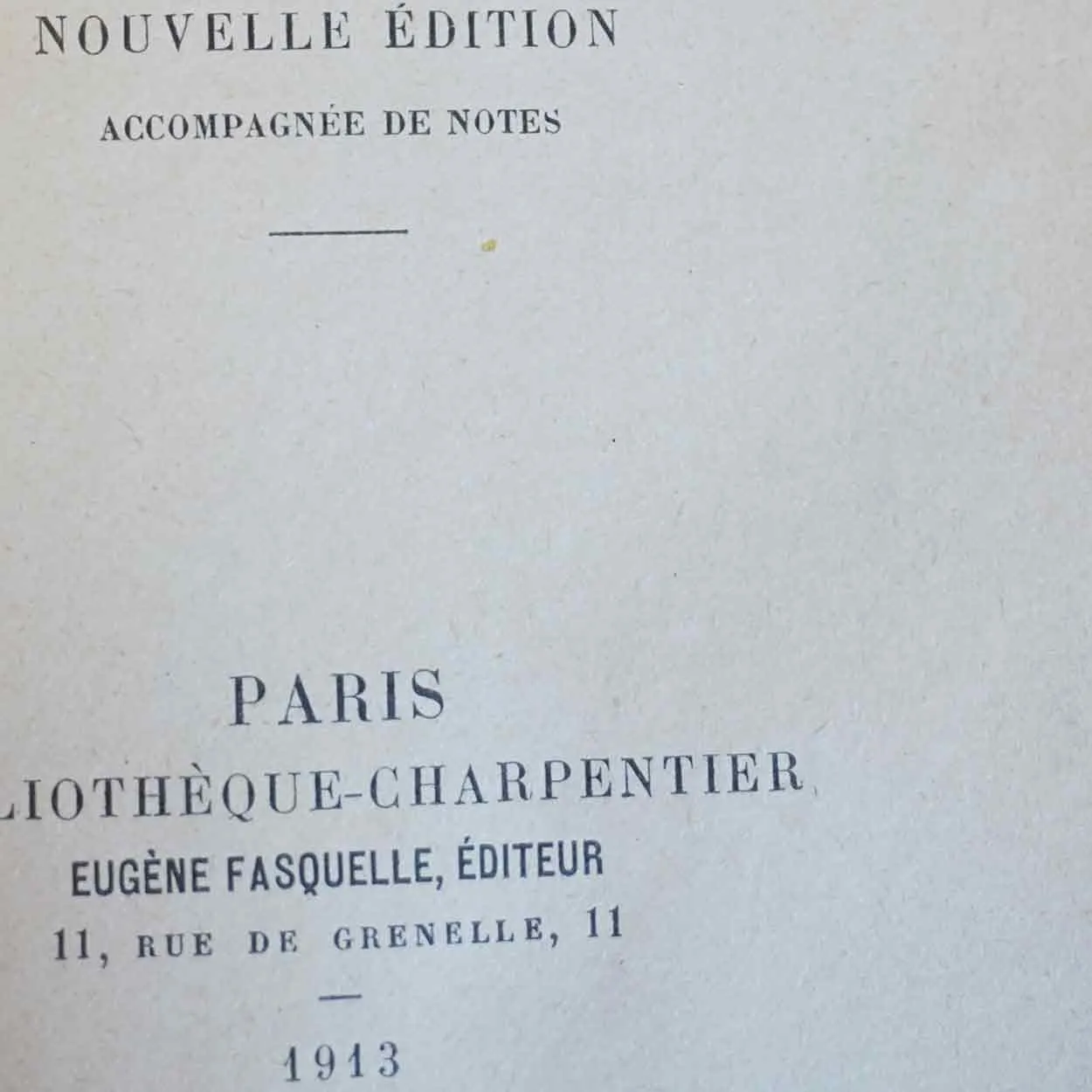 French Leather Bound Book: Contes Fantastiques by Charles Nodier