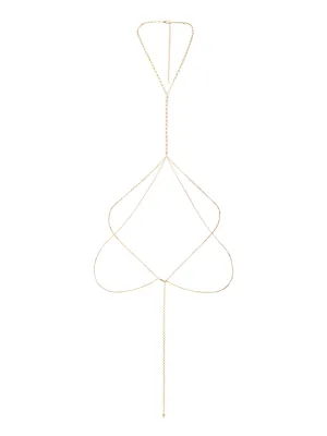 Freshwater Pearl Line Body Chain