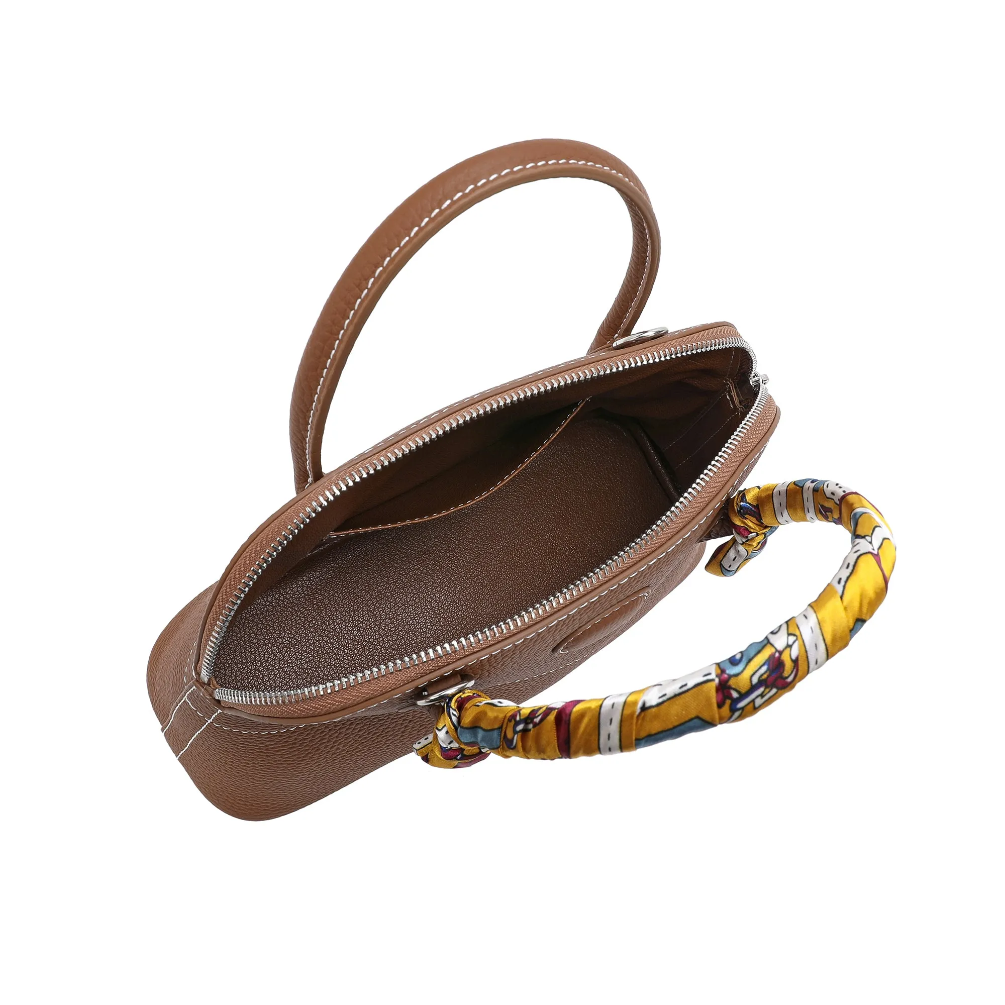 Full-grain Leather Satchel Bag