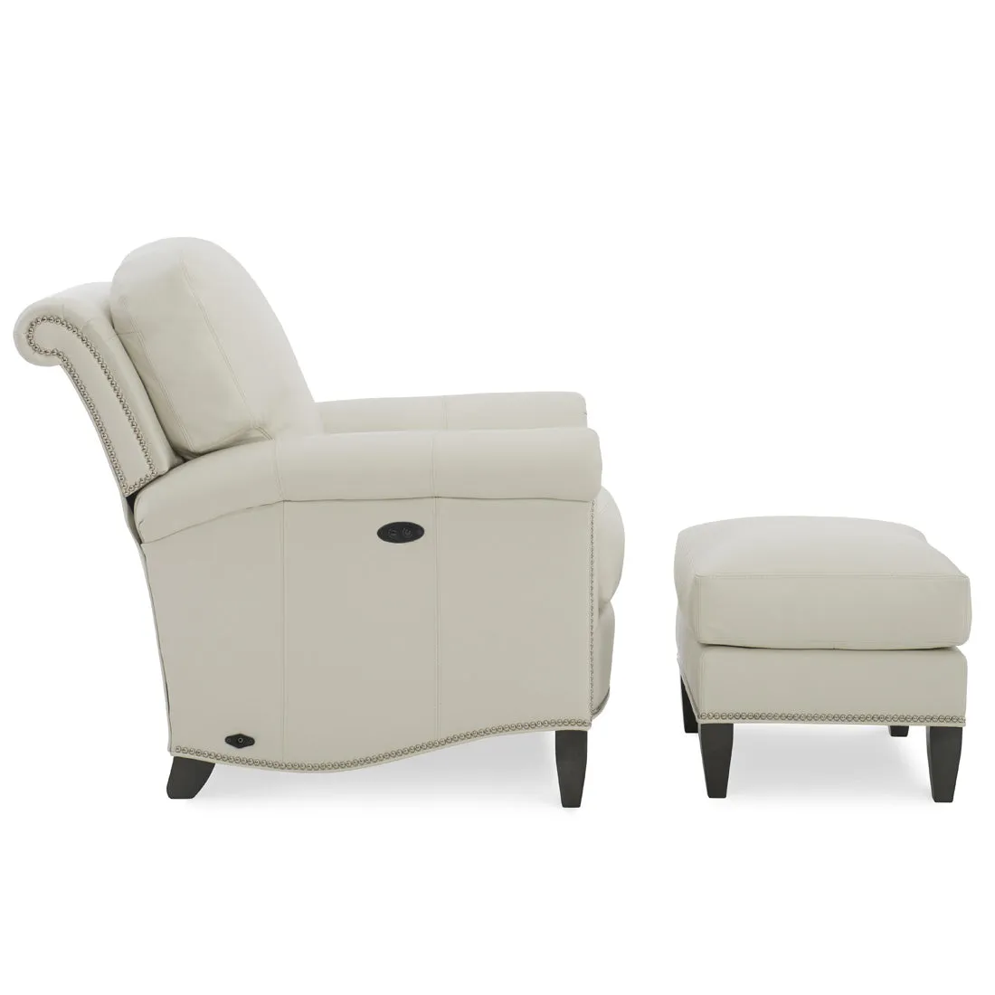 Gentry Leather Tilt Back Chair