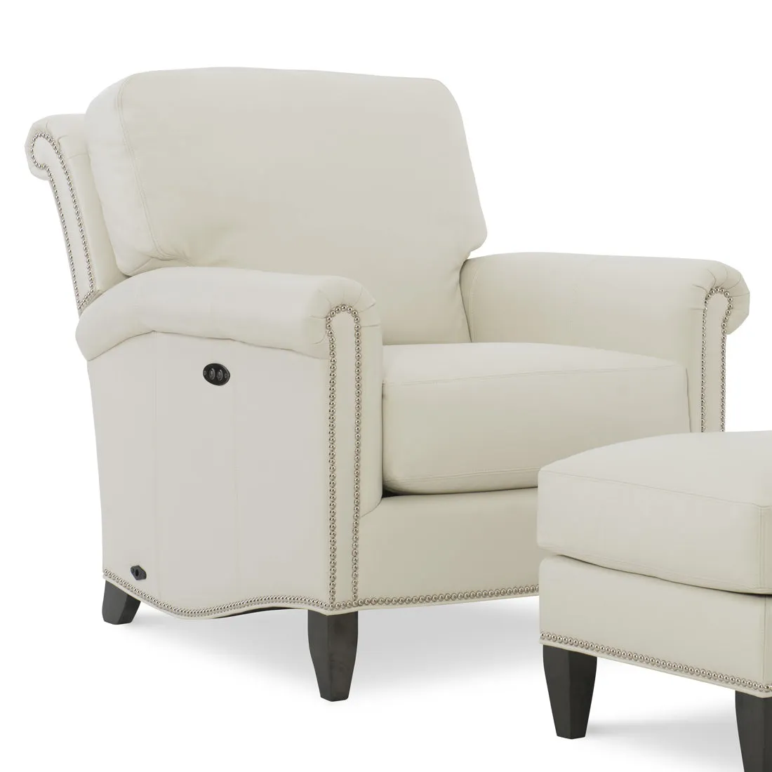 Gentry Leather Tilt Back Chair