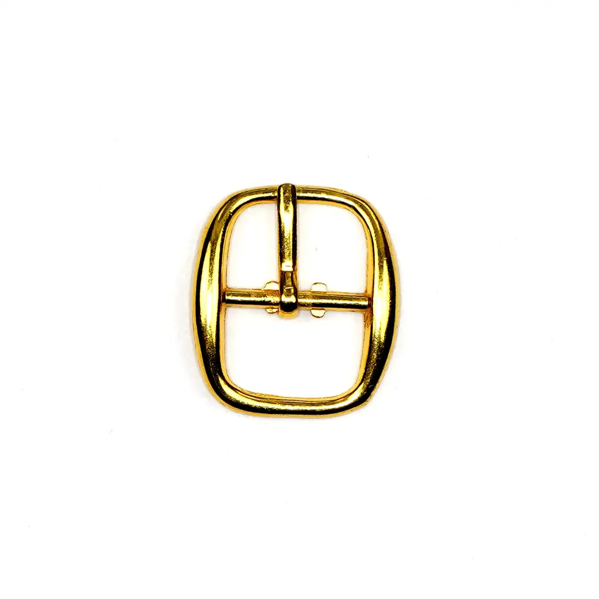 Gold Center Bar Buckle 1/2 Inch