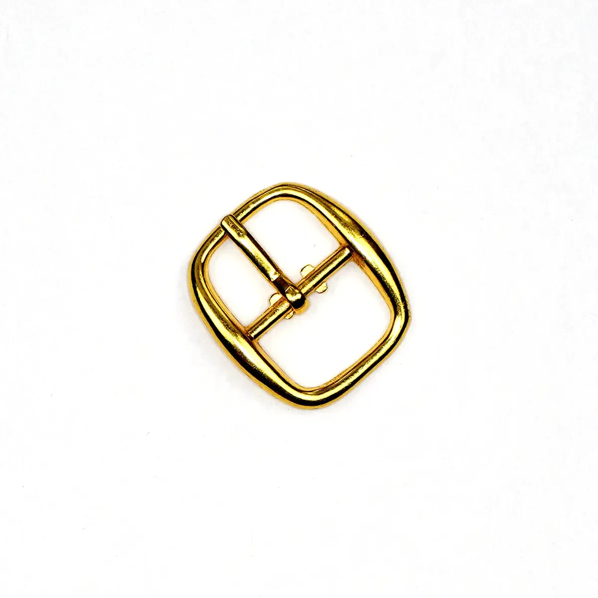 Gold Center Bar Buckle 1/2 Inch