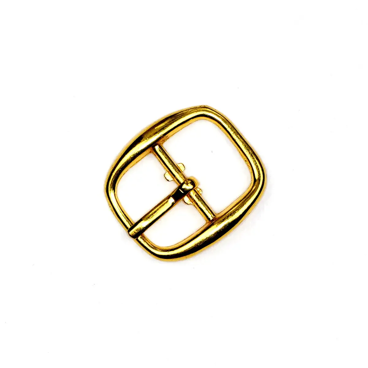 Gold Center Bar Buckle 1/2 Inch