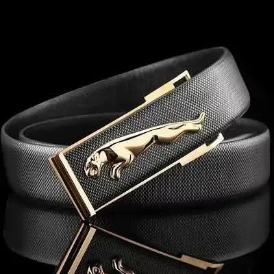 Gold plated  Jaguar Belt with Classic Wallet