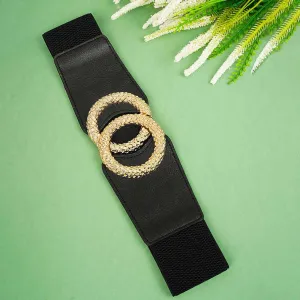 Gold Ring Buckle Belt