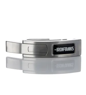Goliath Lever Buckle - Brushed Steel