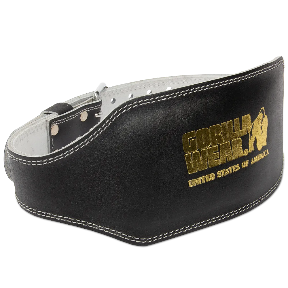 Gorilla Wear Full Leather Padded Belt