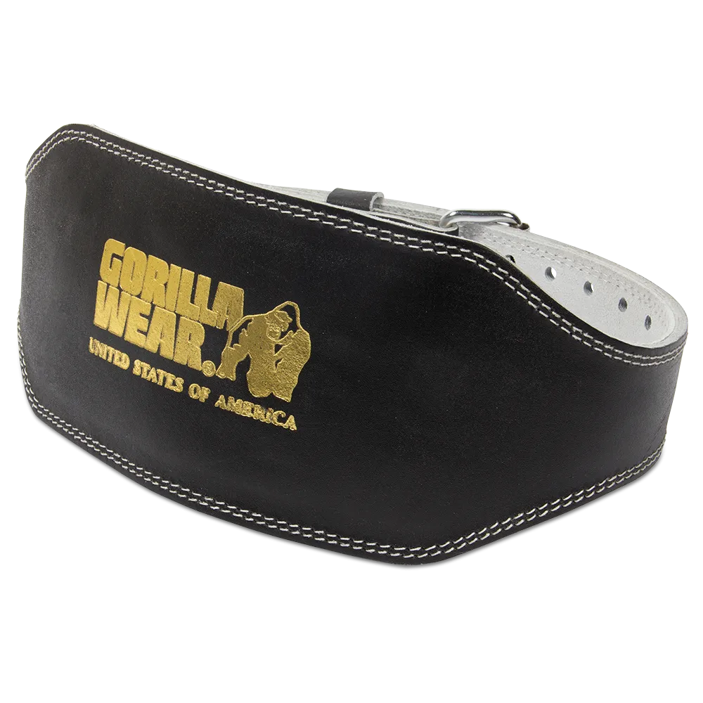 Gorilla Wear Full Leather Padded Belt