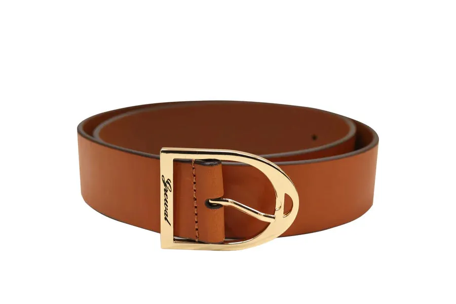 Grewal Equestrian Italian Leather Riding Belt