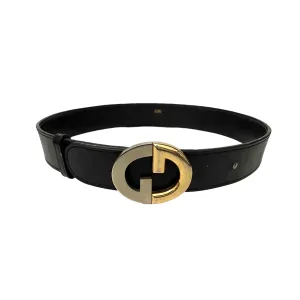 Gucci Black Logo Belt