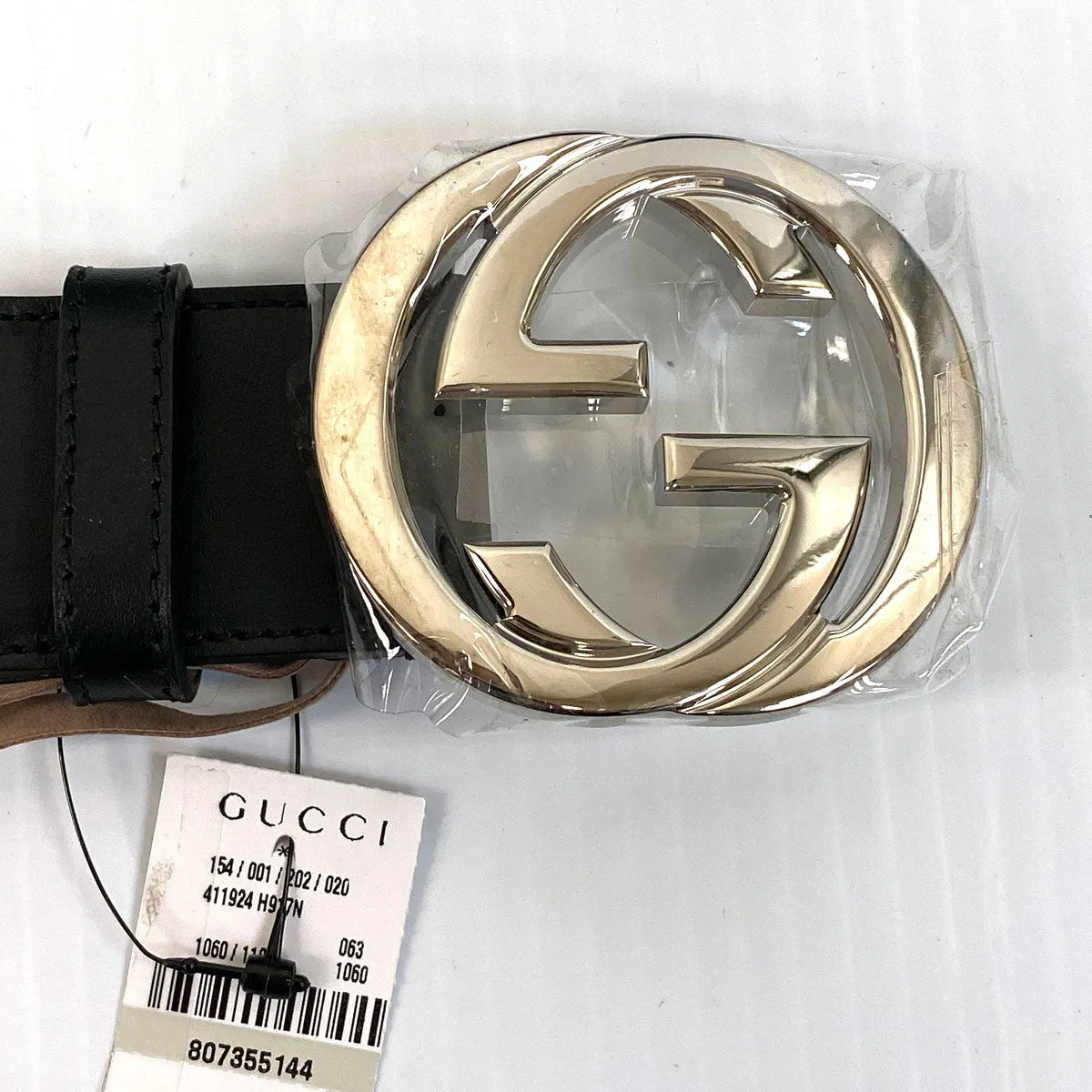 Gucci Green & Red Web Belt with G Buckle