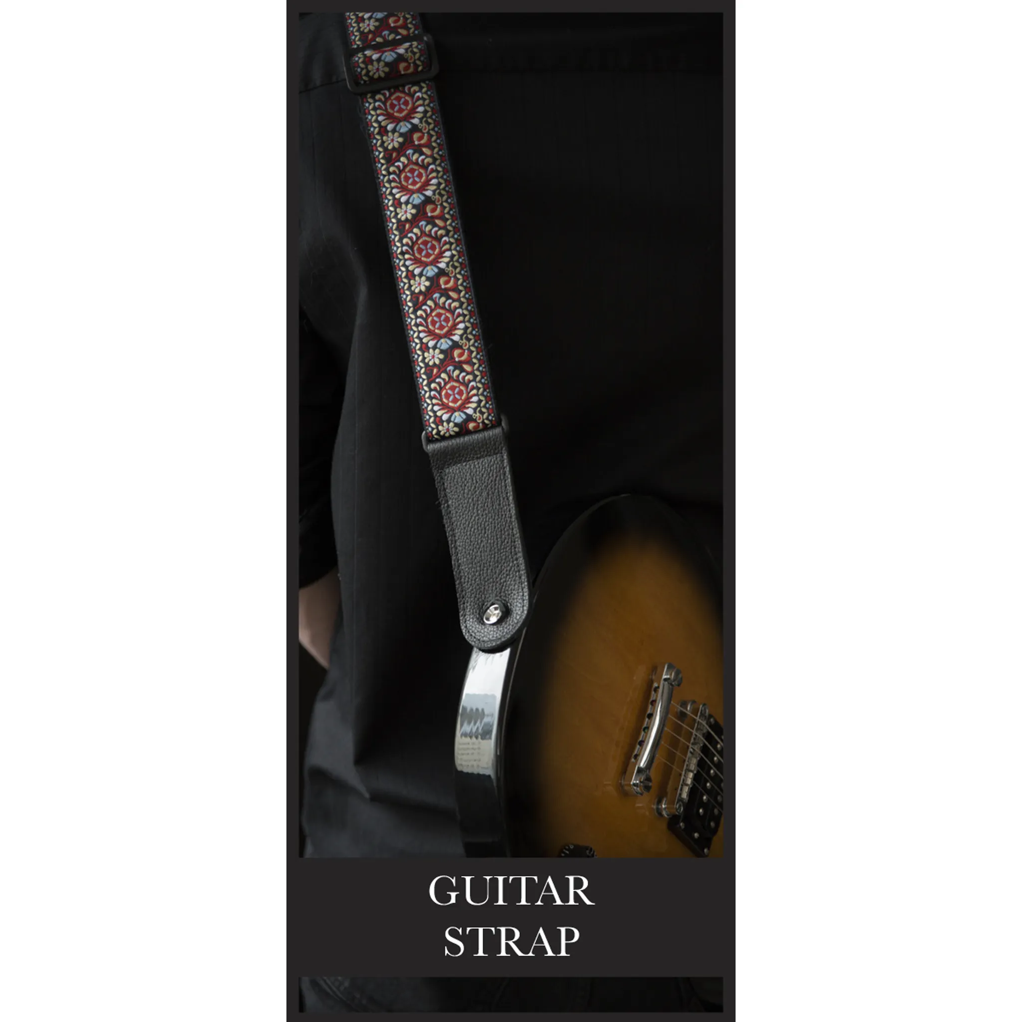 Guitar Strap - Flames