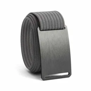 Gunmetal Narrow Belt with 1.10 Grey Strap