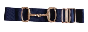 Hampton & Harlow Equestrian Snaffle Belt Rose Gold