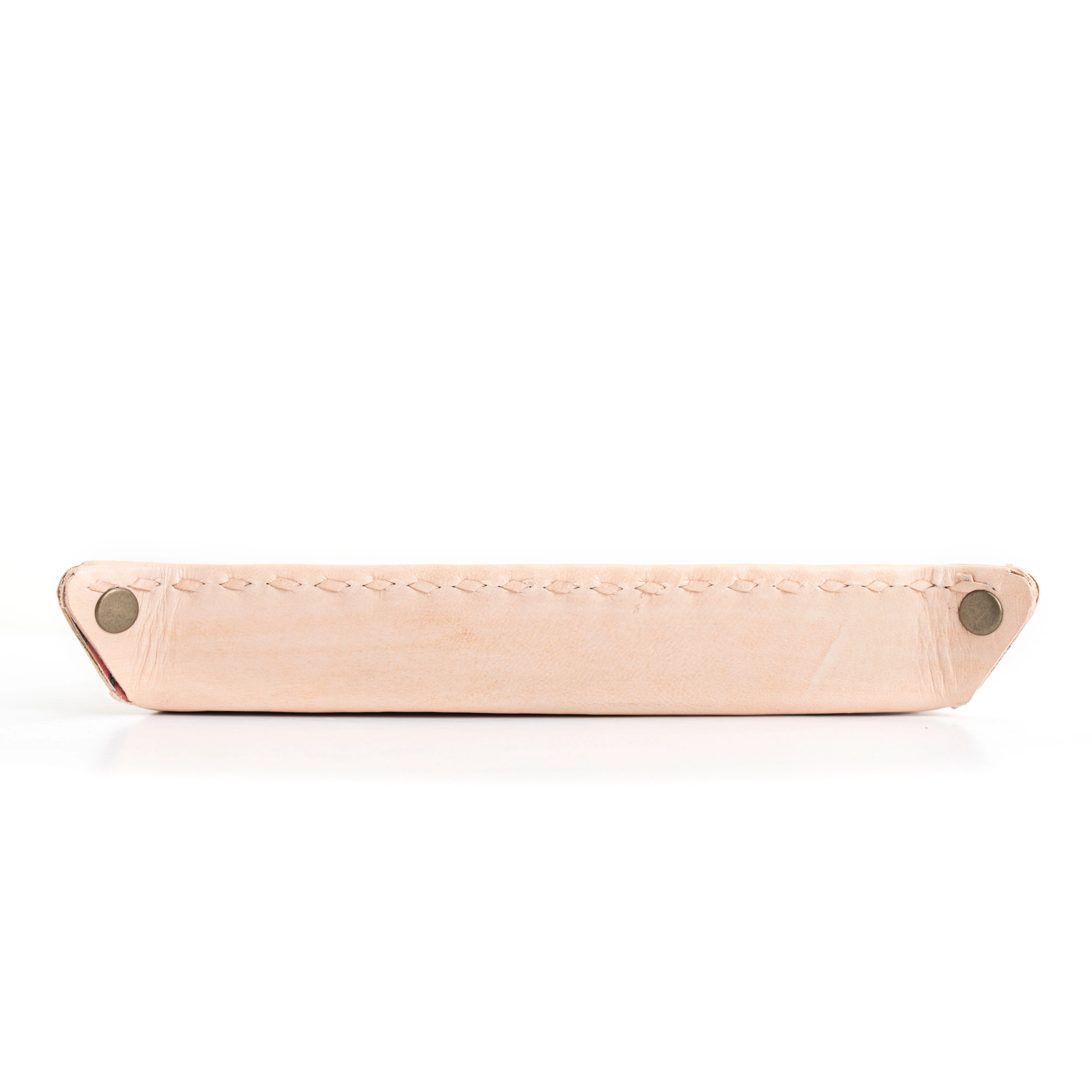 Hand-Marbled Artisan Leather Tray- Motley Lux