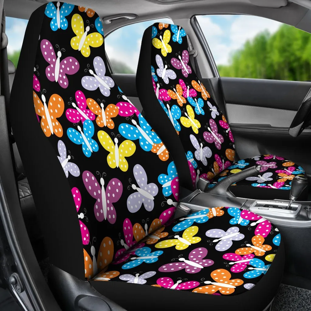 Happy Butterflies Car Seat Covers