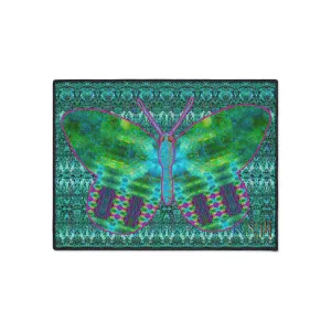 Heavy Duty Floor Mat (Butterfly Glade Denizen & Samhain Dream Thaw 12 & Blue Logo@Alchemic) RJSTH@Fabric#11_12 of 16 RJSTHw2025 RJS