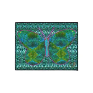 Heavy Duty Floor Mat (Butterfly Glade Denizen & Samhain Dream Thaw 12 & Blue Logo@Alchemic) RJSTH@Fabric#11_13 of 16 RJSTHw2025 RJS