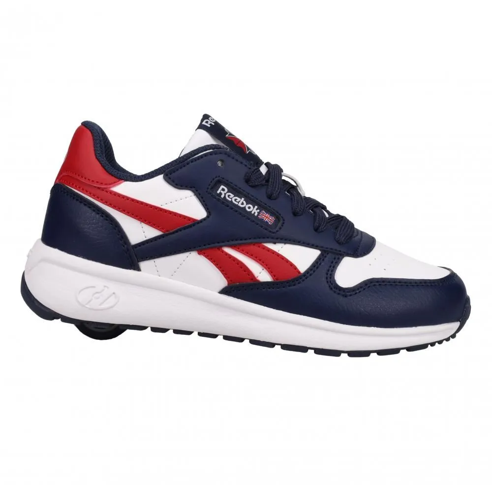 Heelys X Reebok Classic Leather - White / Navy