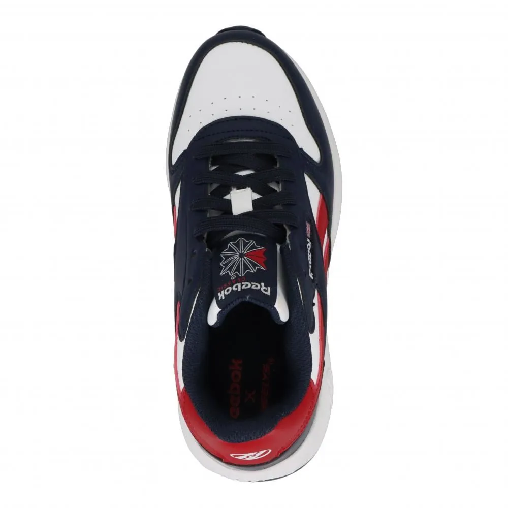 Heelys X Reebok Classic Leather - White / Navy
