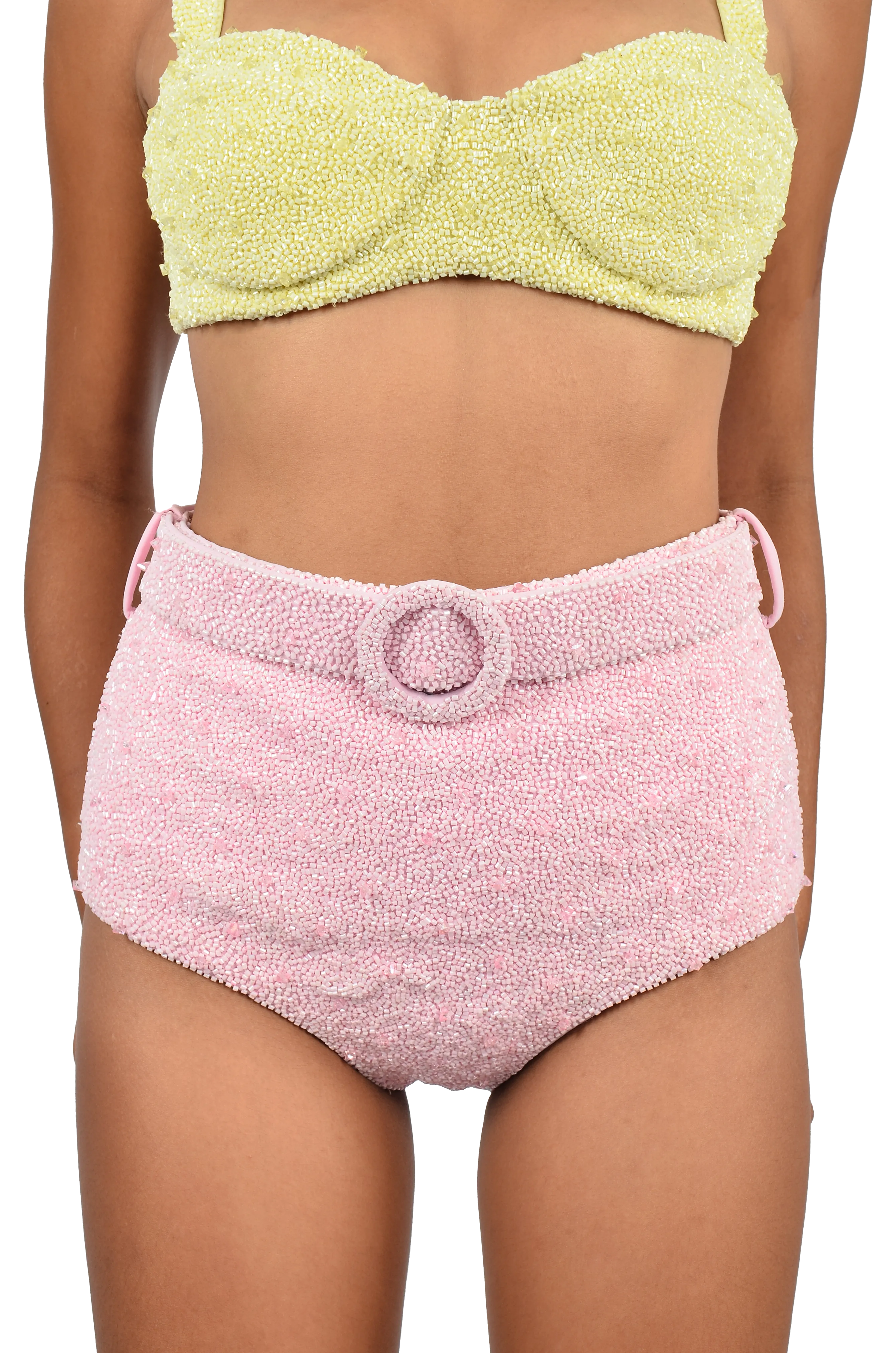 Heidi Hand Beaded Bikini Top