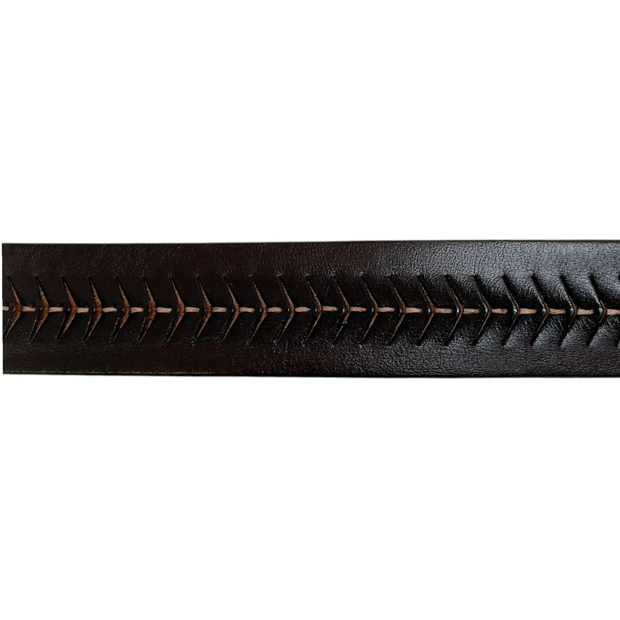 Henry Beguelin Ebano Pesiolina Cuoio Belt
