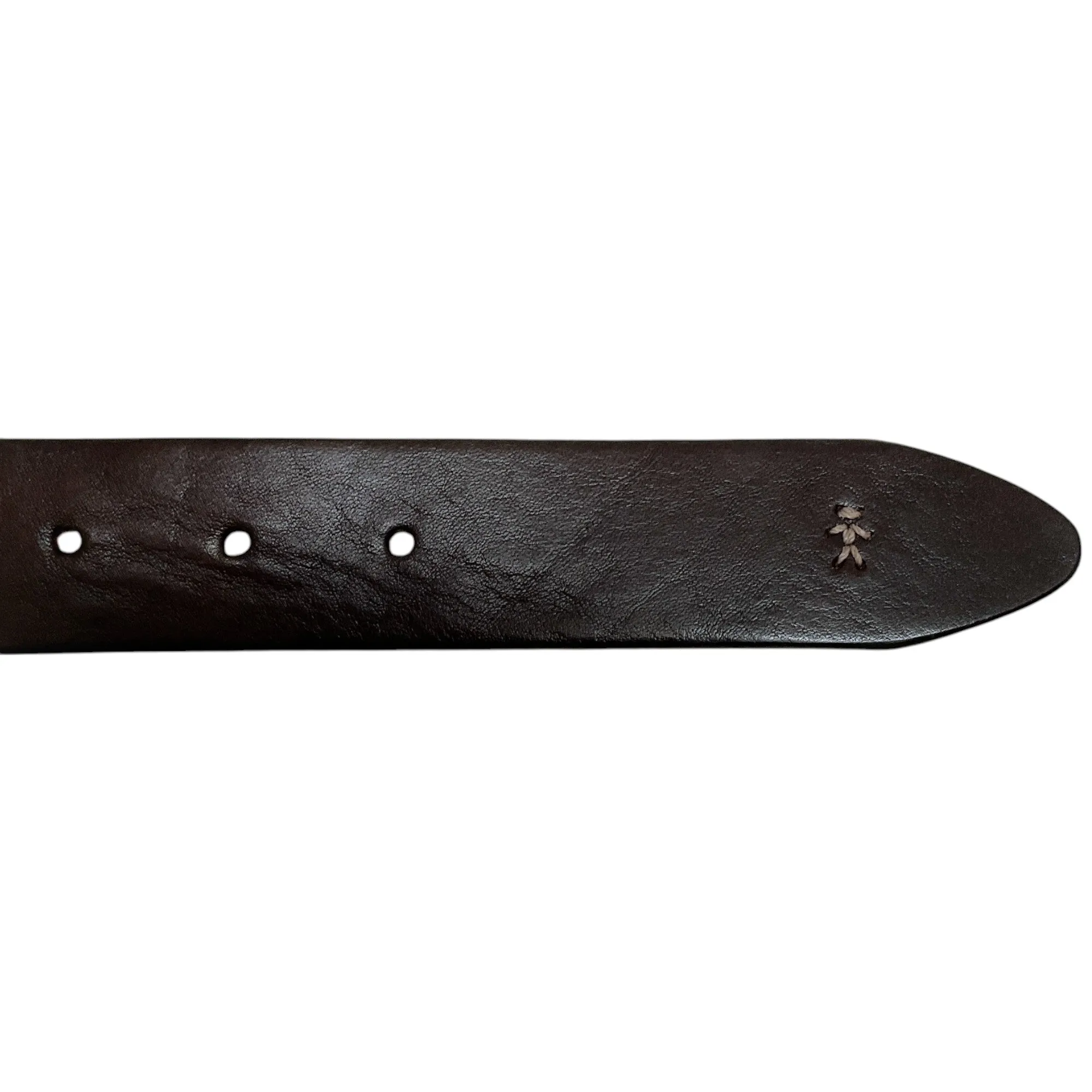 Henry Beguelin Ebano Pesiolina Cuoio Belt