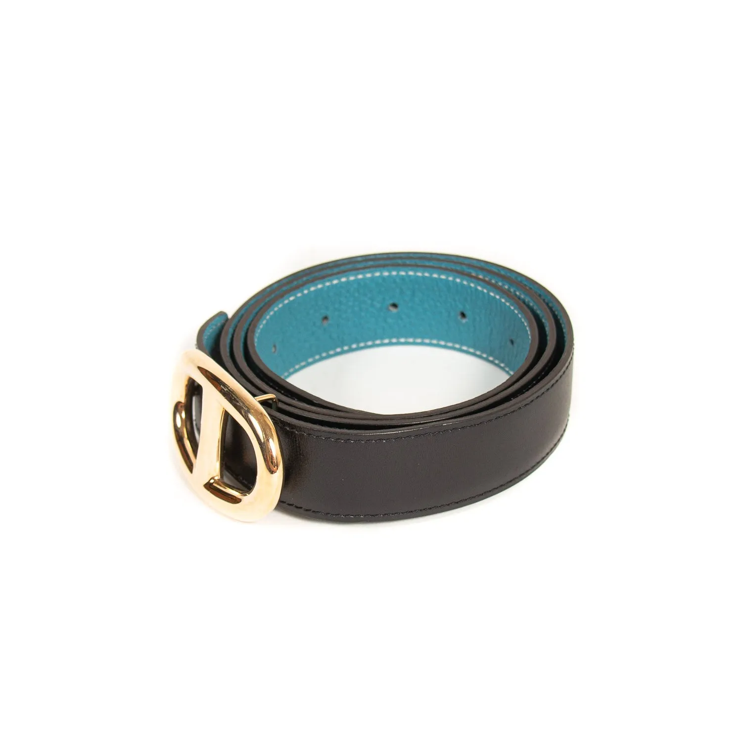 Hermès Chaîne D'Ancre Reversible Belt