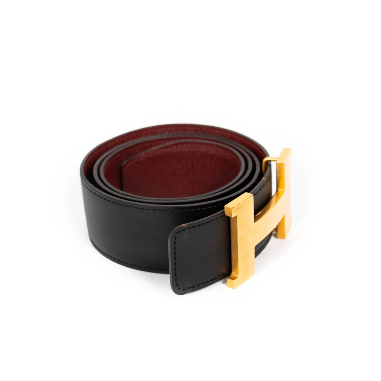 Hermès H Belt Buckle and Reversible Strap