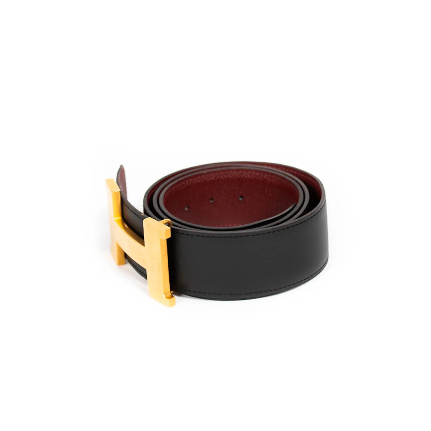 Hermès H Belt Buckle and Reversible Strap