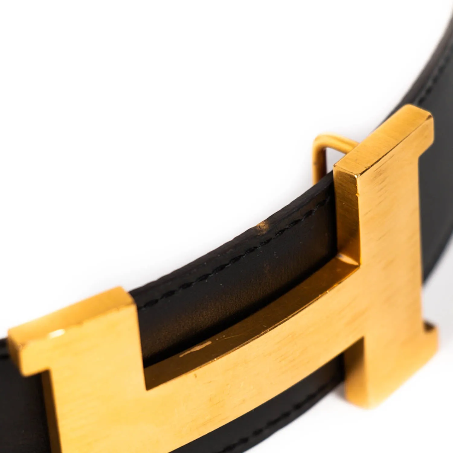 Hermès H Belt Buckle and Reversible Strap