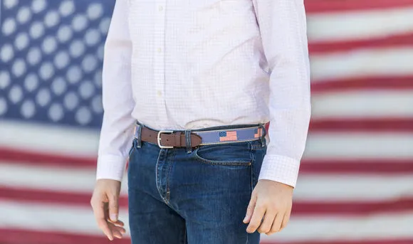 Historical American Flags Belt