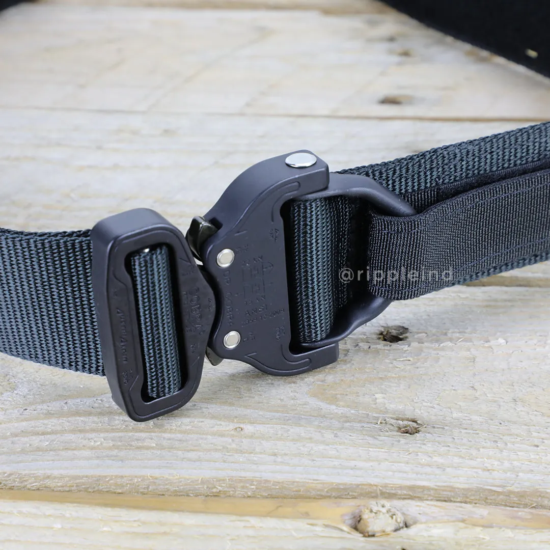 HSGI - Black - Cobra 1.75inch IDR Rigger Belt w/Interior Loop