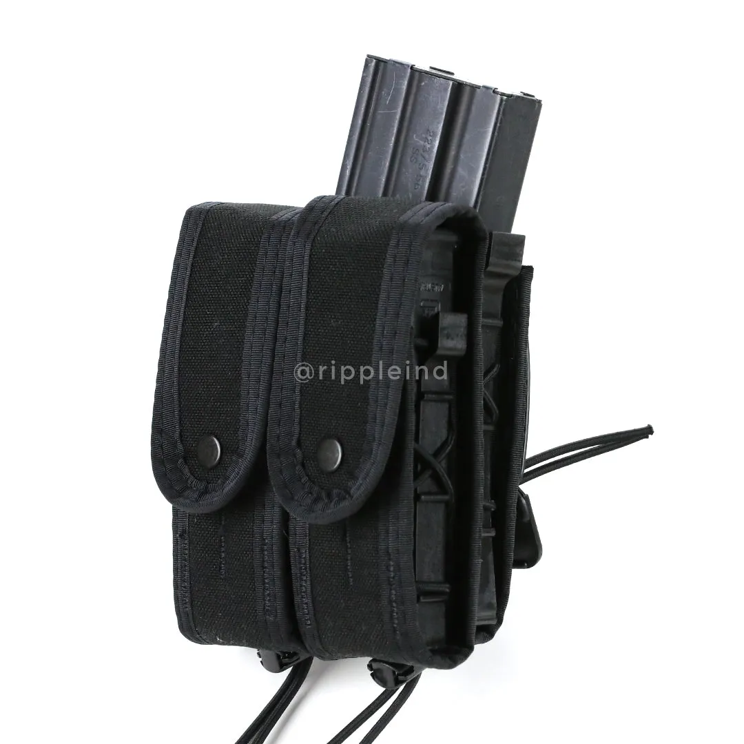 HSGI - Black - DUTY Pistol Taco - COVERED (Double w/Rifle)