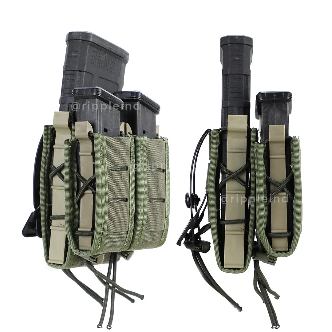 HSGI - Olive - DUTY Pistol Taco (Double w/Rifle)