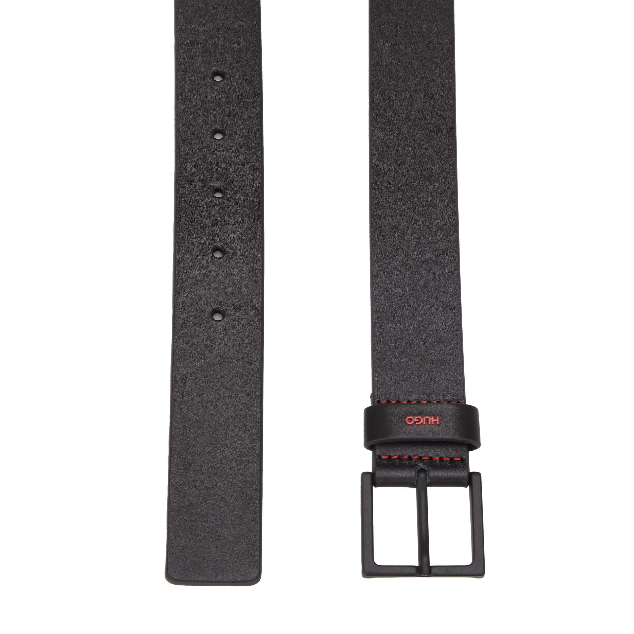 HUGO GIOVE-L SMOOTH LEATHER BELT