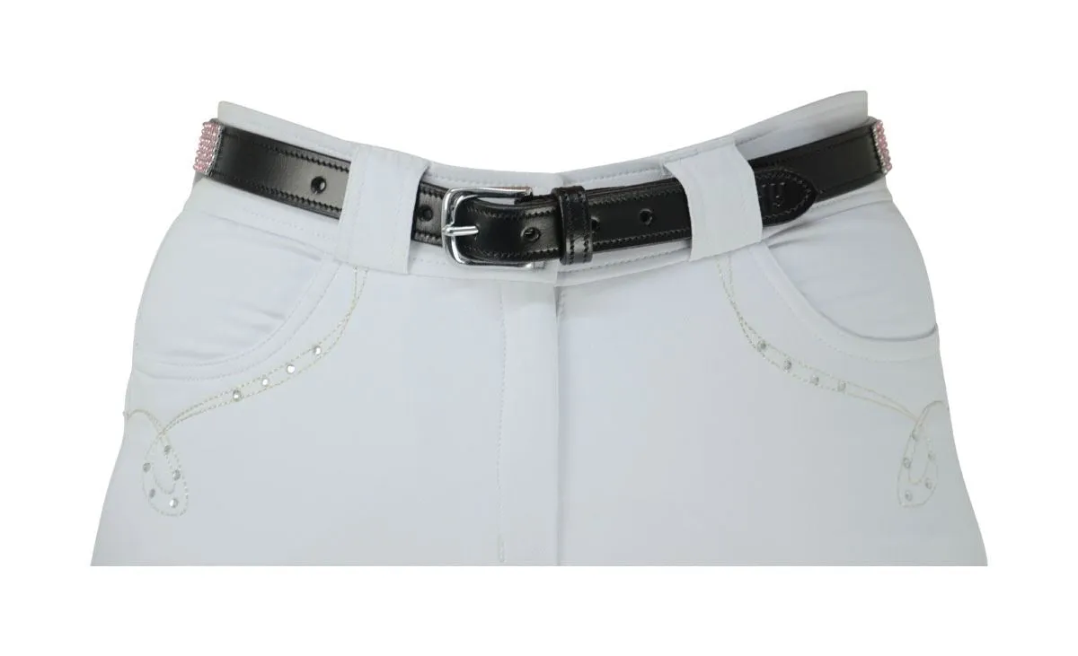 Hy Sparkle Leather Belt