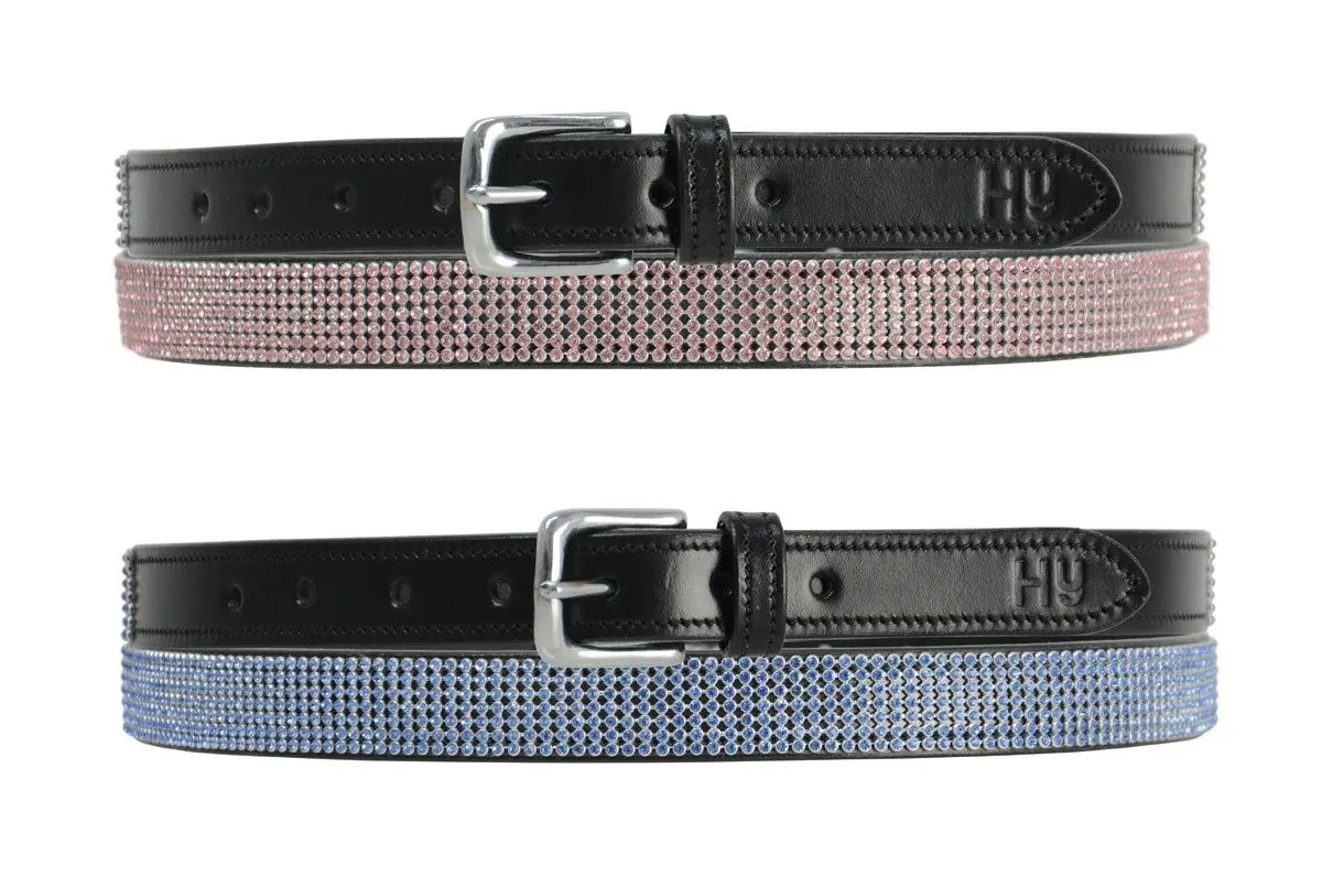 Hy Sparkle Leather Belt