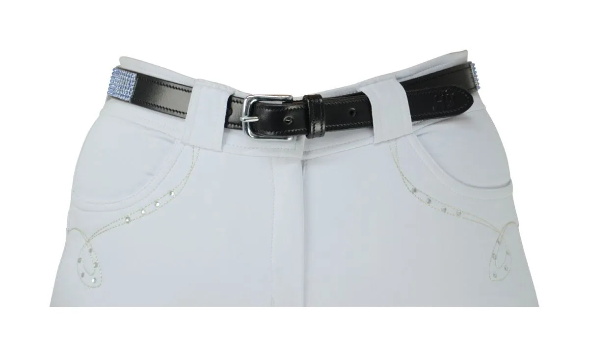 Hy Sparkle Leather Belt
