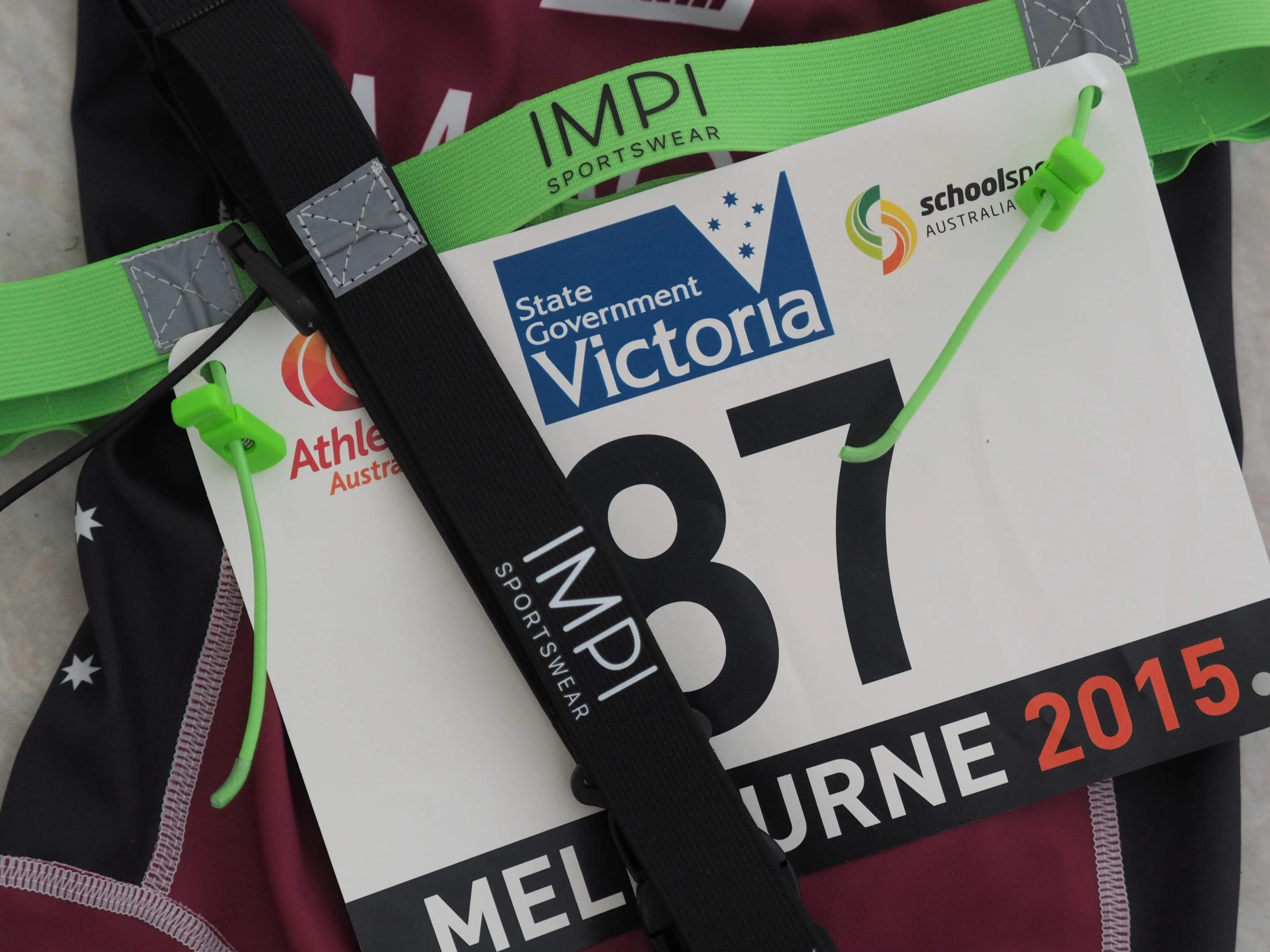 IMPI Tri Race Belts