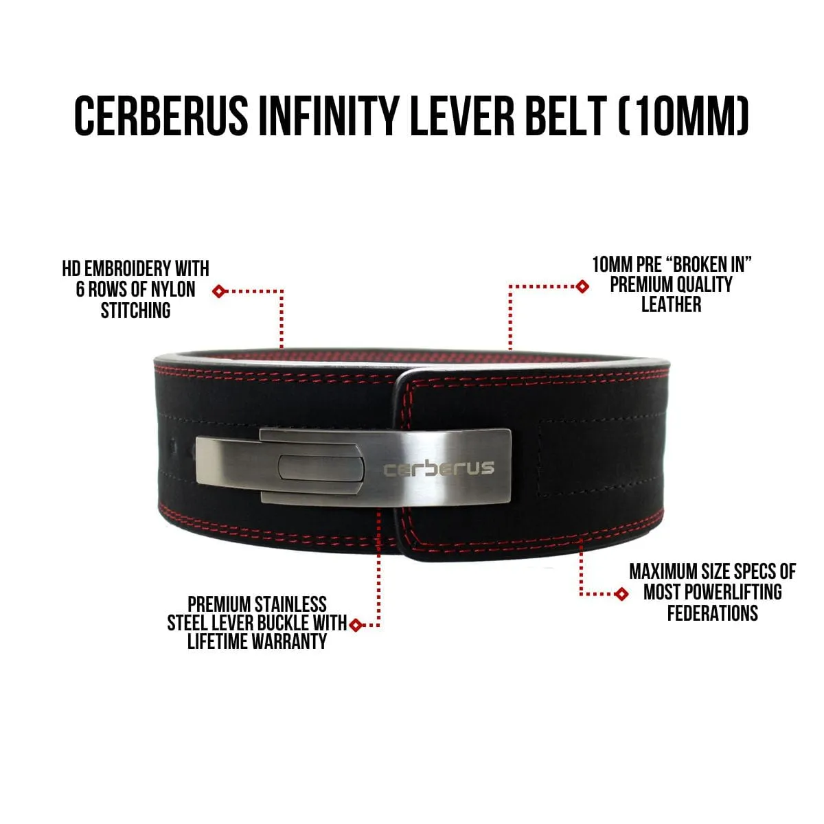 Infinity Lever Belt V2 (10mm)