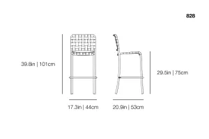 InOut 828 - Outdoor Barstool