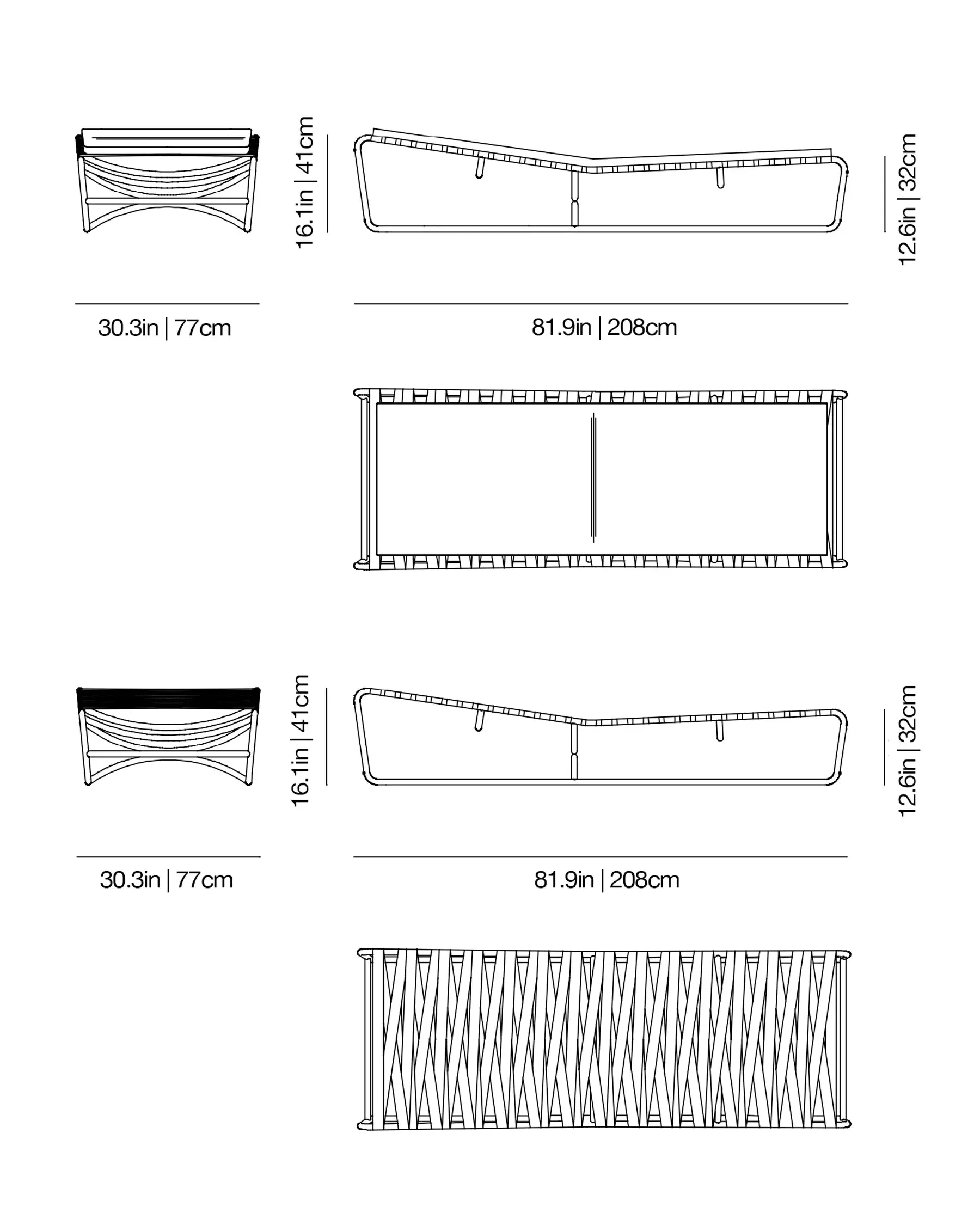 InOut 884 Outdoor Daybed
