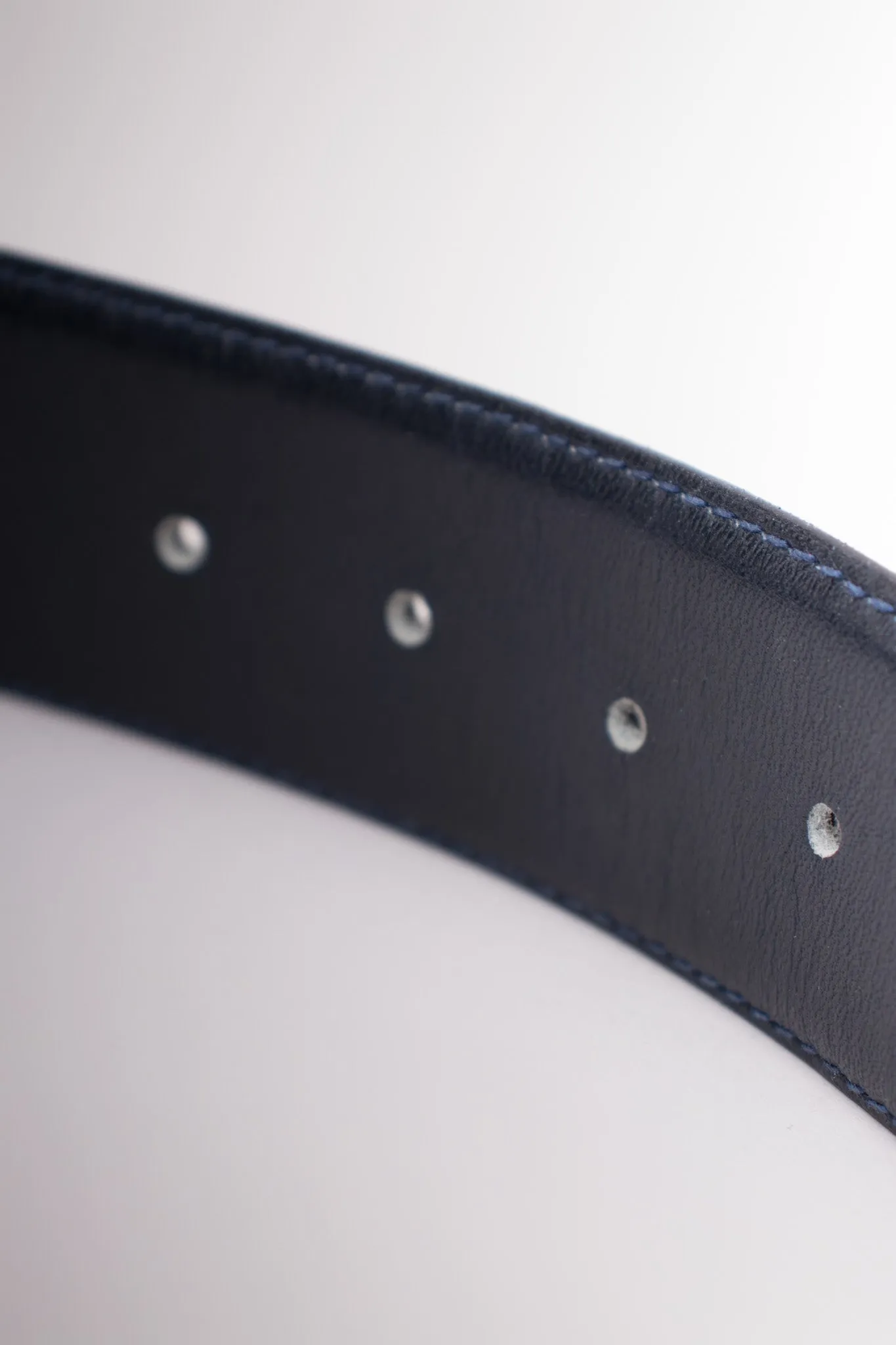 Interlocking GG Reversible Leather Belt