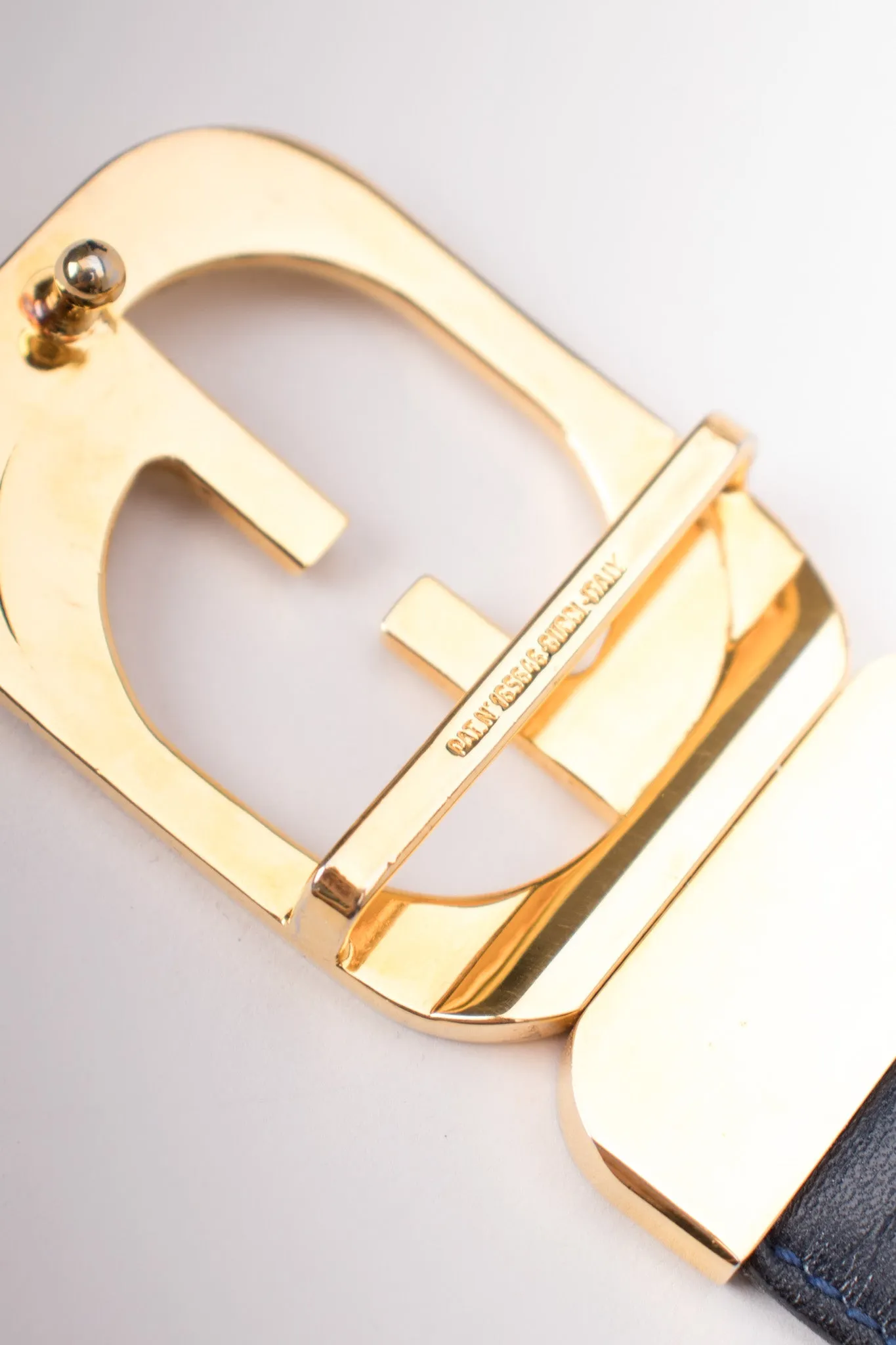 Interlocking GG Reversible Leather Belt