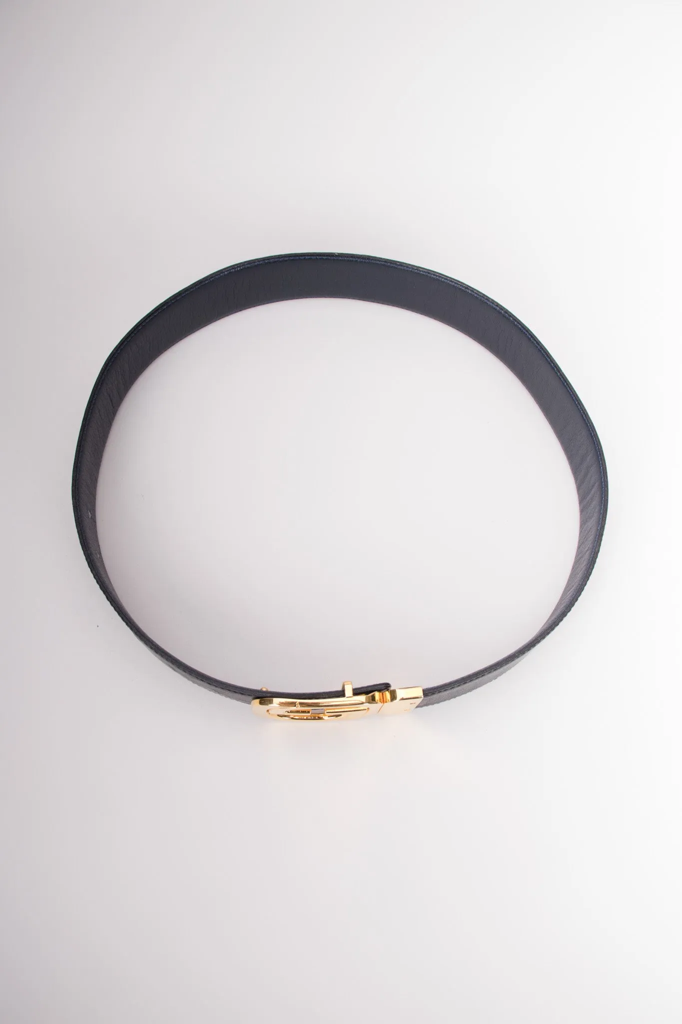Interlocking GG Reversible Leather Belt