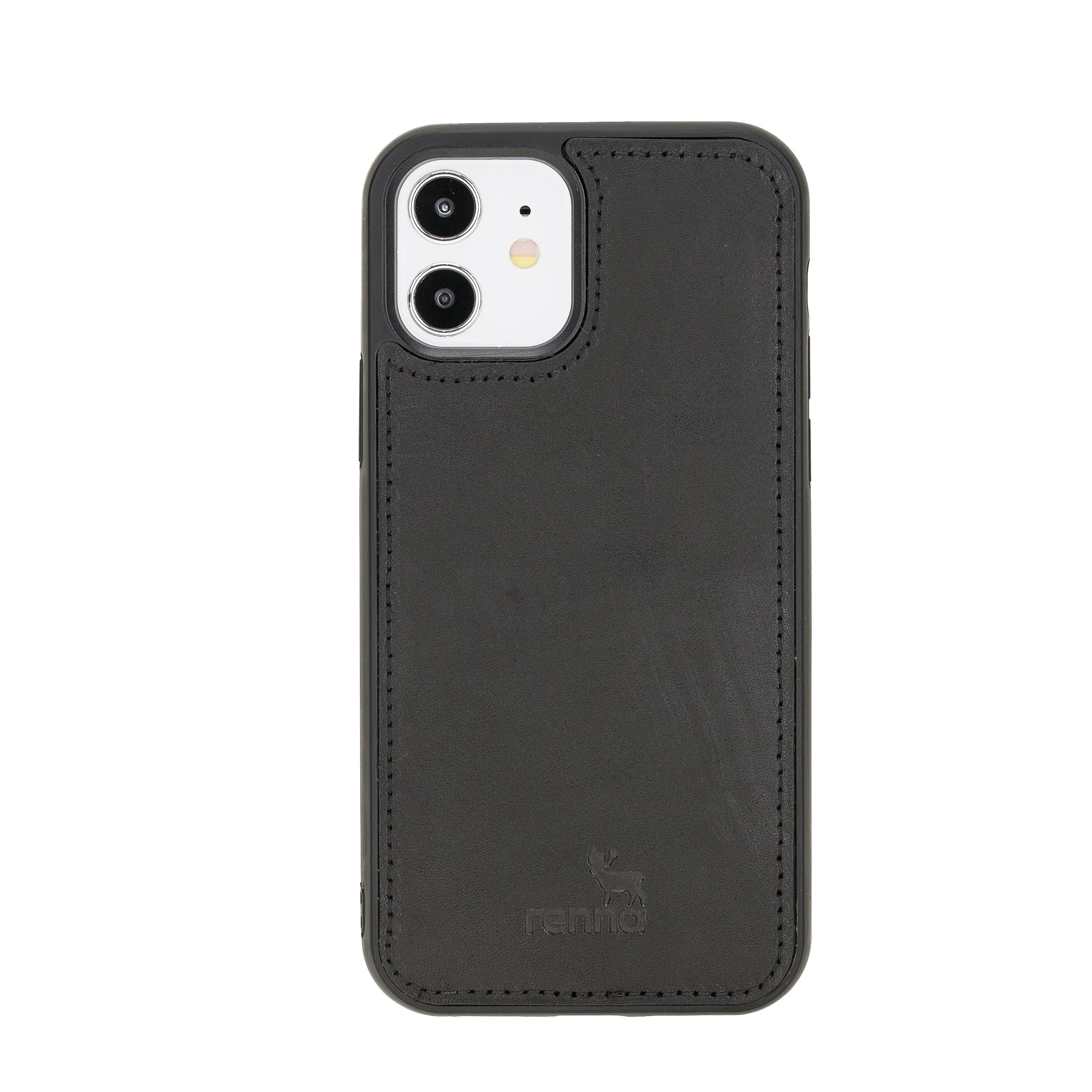iPhone 12 (6.1") Case Genuine Leather case, handmade leather case Flex Cover